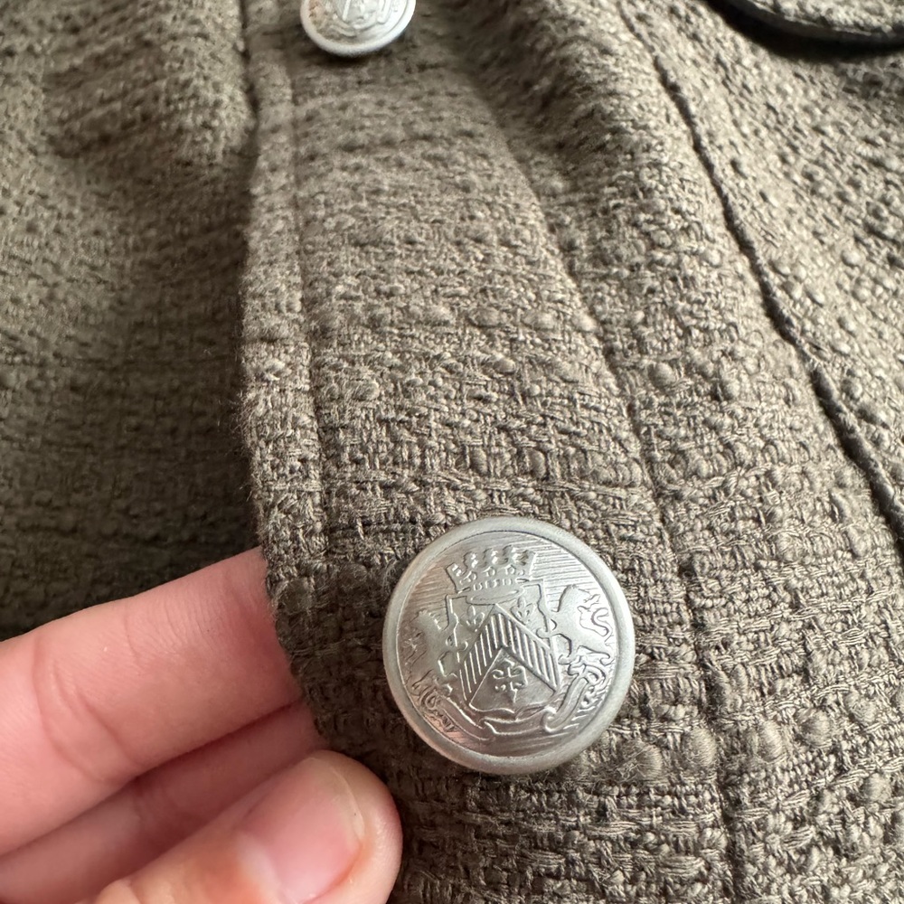 Express Olive Green Jacket - Picture 3 of 7